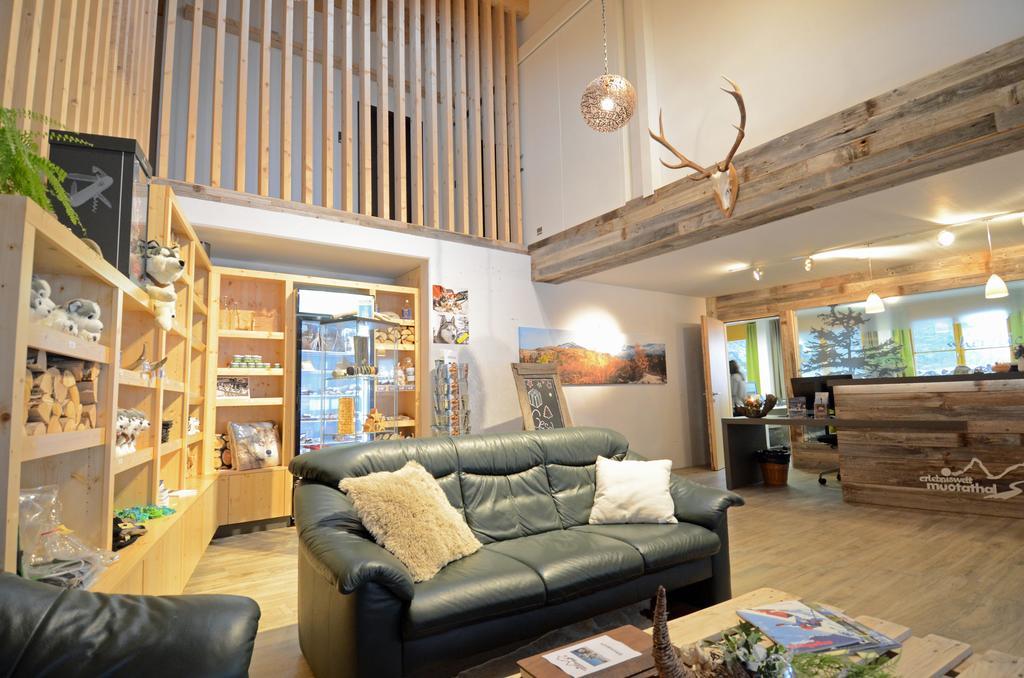 Huettenhotel Husky Lodge Муотаталь Экстерьер фото